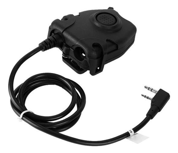 Adaptador Ptt Militar Impermeável K Head Walkie Talkie 0
