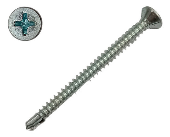 Tornillo T4 Punta Mecha 8x2 X 200 Unidades Autoperforante 0