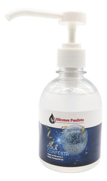 Cola Para Balão Confesta Hi Float Glitter Bubble Gel 250ml 0