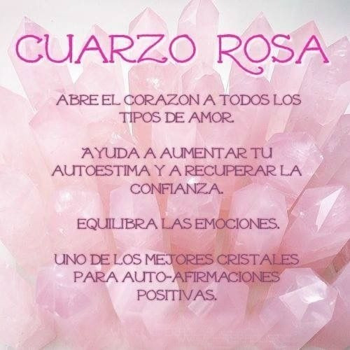 Cuarzo Rosa La Piedra Del Amor Discipa Luz Familia Pendulo 1