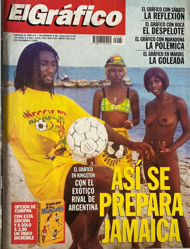 El Gráfico N° 4087  Revista Fútbol Argentino, Cb 0