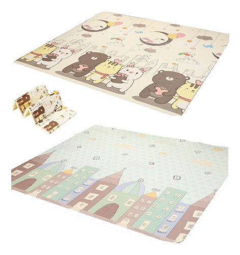 Tapete Atividades Emborrachado Infantil Bebê 180x150 6mm B 0