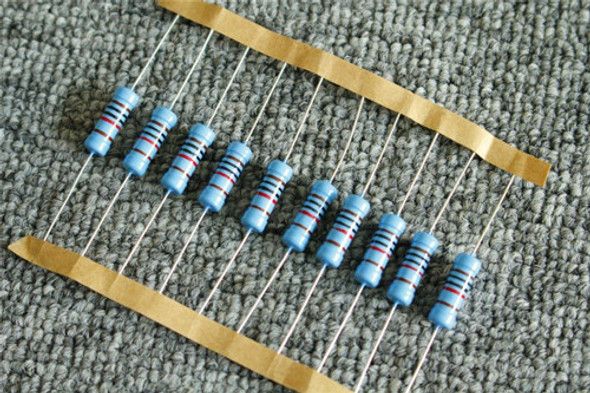 20pcs 1% 3w 10 K Ohmios Resistencia De Película De Metal 0