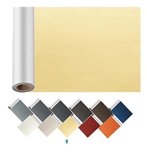 Cinta Adhesiva Cuero Sintetico Reparacion 43 X 152 Cm Caqui 0