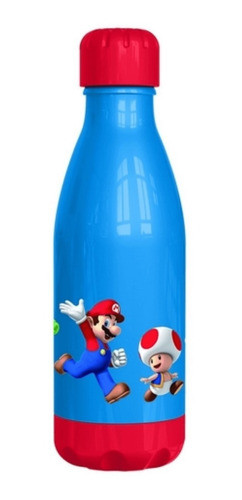 Botella Con Tapa A Rosca Super Mario Bros Luigi 0