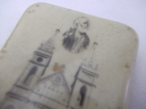 B. Antigo - Raríssima Placa Sacra Imagem De São Pedro 1