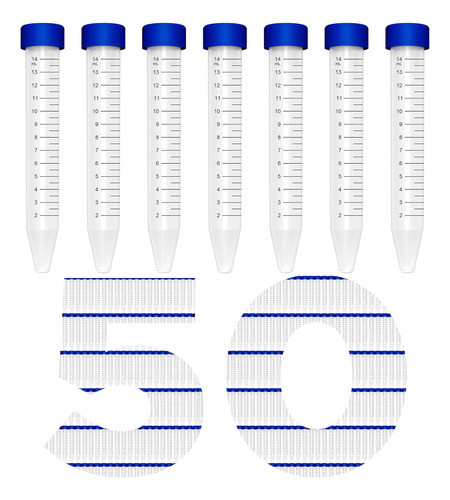 Tubos De Centrífuga Cônicos Membrane Solutions De 15 Ml, Pac 0