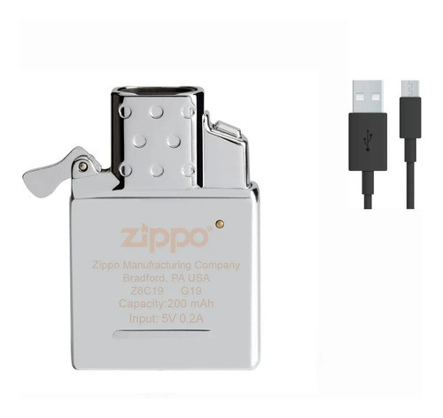 Parte Interna Original Para Encendedor Zippo Recarga Via Usb 0