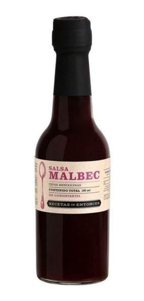 Salsa Malbec X 180 Ml - Alcaraz Recetas De Entonces - Dw 0 Salsa Malbec X 180 Ml - Alcaraz Recetas De Entonces - Dw 0