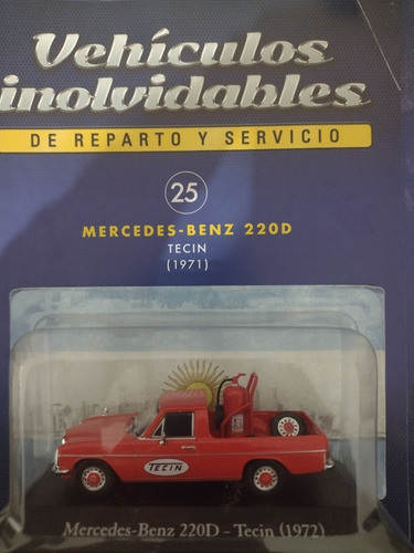 Colección Inolvidables D Servi, Mercedes Benz 220d, Tecin 0
