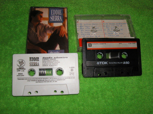 Lote Cassetes De Musica Vintage  De Eddie Sierra 1 Original 1