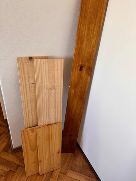 Listones De Madera En Lote 1