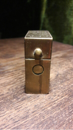 Antigua Caja Fosforos Bronce 1890, Impecable, Sellada 0
