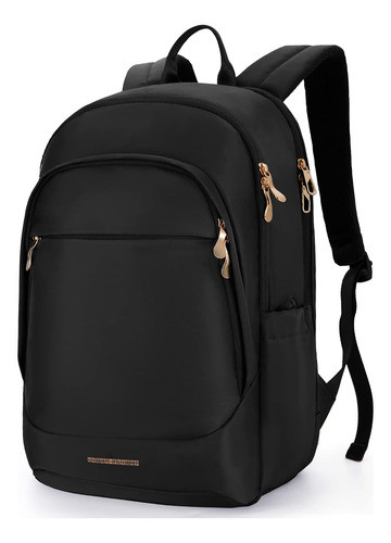 Mochila Viaje Estudio Trabajo Negocios Laptop Notebook Negra 0