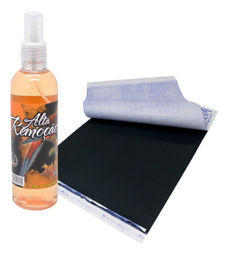 Removedor Decalque 240ml + Papel Hectografico Tts 25u 0