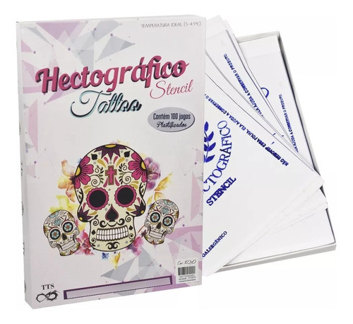 Removedor Decalque 240ml + Papel Hectografico Tts 25u 1