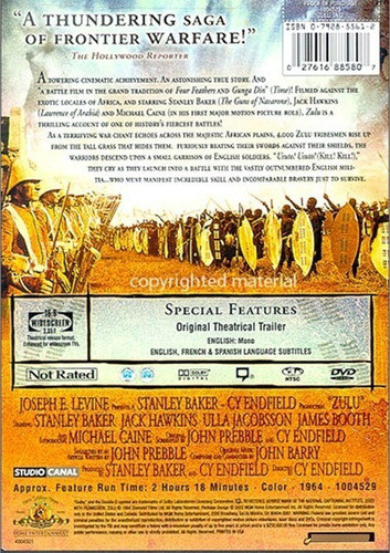 Dvd Zulu (1964) 1