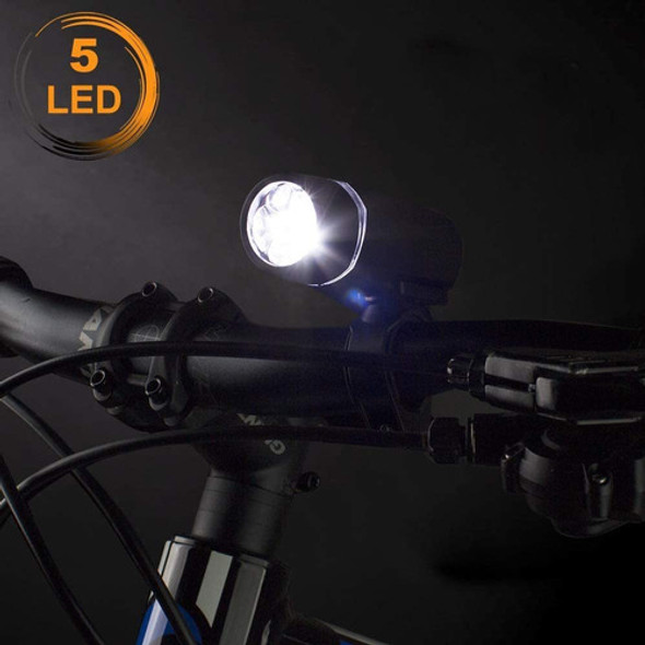 Set De Luces Led Para Bicicleta Super Bright 5 Led Headlight 1