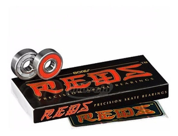 Rulemanes Bones Reds Para Skateboard / Longboard 0