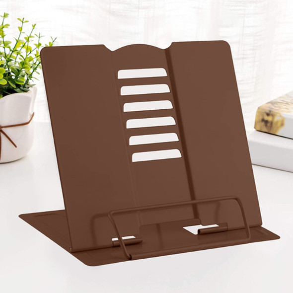 Soporte De Escritorio Para Libros Ajustable, De Metal - 03 1
