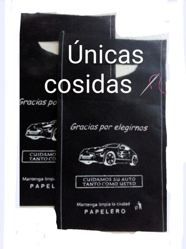 Bolsas De Residuos Para Autos Por 100 Un. (únicas Cosidas) 0
