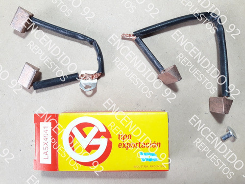 Carbon Escobilla Arranque Indiel Ford Sierra Vw Gacel Gol 0
