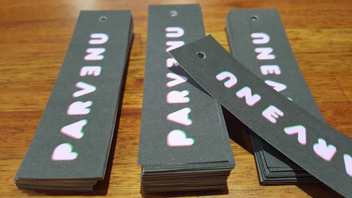 Tags Etiquetas Personalizadas X20 Con Tu Logo  De 9 X 5 Cms 1