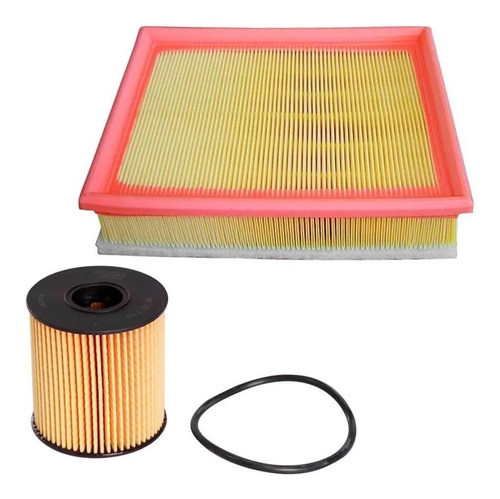 Kit Filtros Aceite Y Aire + Shell Hx7 Citroen C4 2.0 16v '07 1