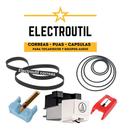 Correas Para Caseteras Akai Gx-m50 1