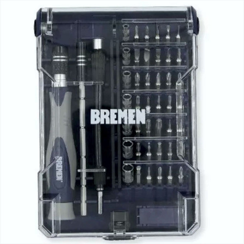 Juego De Puntas De Precisión 45 Piezas Bremen 7784 0