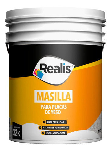 Realis Masilla Para Placas De Yeso 6 Kg Tienda Universo 0