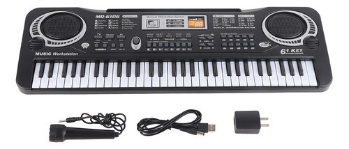 Piano Digital Elétrico, Teclado Musical De 61 Teclas 0