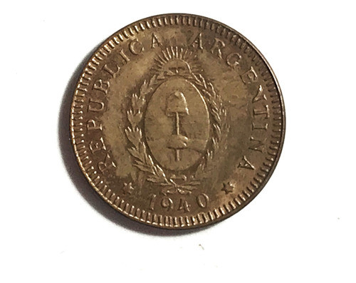 Monedas Argentinas 2 Centavos De 1940 Sin Circular 1