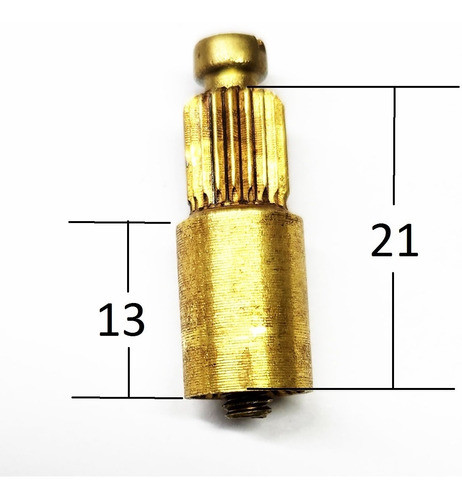 Vastago Prolongador Bce Alargue 13mm Estria Volante Fv Orig 1