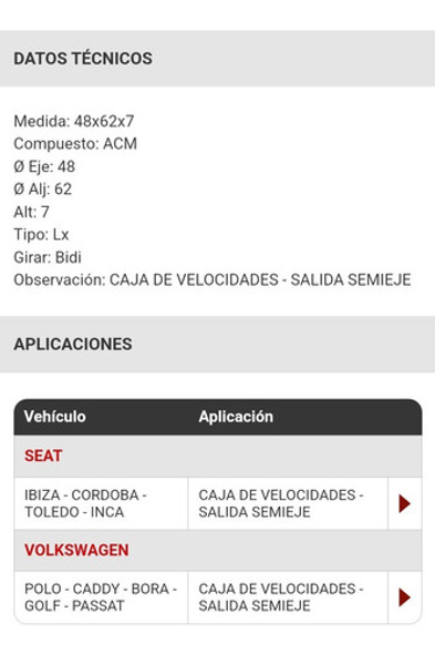 Reten Salida Semieje Volks Polo Caddy Golf Bora Passat 458b 1 Reten Salida Semieje Volks Polo Caddy Golf Bora Passat 458b 1