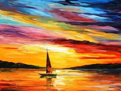 Pintura Por Diamantes 34x45cm Kit Completo [7rjrtx7q] 0