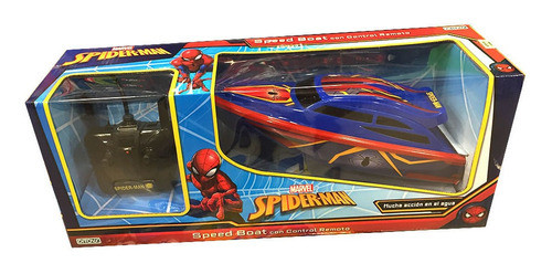 Spiderman Speed Boat A Radio Control Ditoys  Full 0