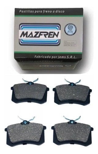 Pastillas De Freno Renault Megane 3 Traseras 0