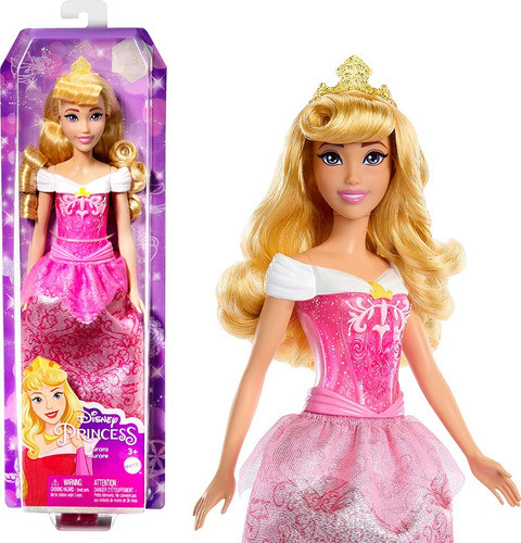 Muñeca Aurora Disney Princesas Hlw02 Mattel 1
