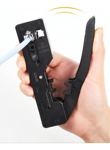 Alicate Crimpar Ez Crimp Rj45 Vazado Passagem Cat5 Cat6 Cat7 1