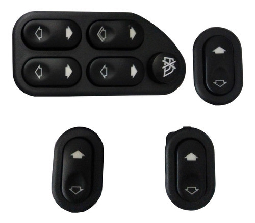 Kit Teclas Alza Cristales P/ Ford Fiesta Ecosport Ranger 0