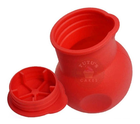 Jarra De Silicona Para Chocolate Repostería Verter Derretir 1