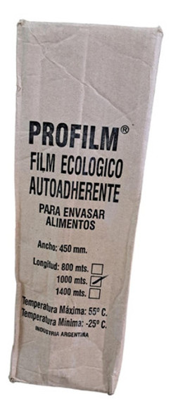 Film Apto Alimentos (simil Resinite) 45cm X 1000m 1 Film Apto Alimentos (simil Resinite) 45cm X 1000m 1
