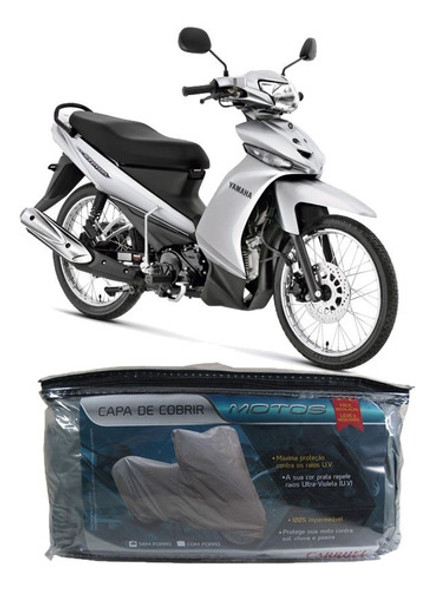 Capa Impermeável Para Cobrir Yamaha T 115 Crypton K P(210) 0 Capa Impermeável Para Cobrir Yamaha T 115 Crypton K P(210) 0