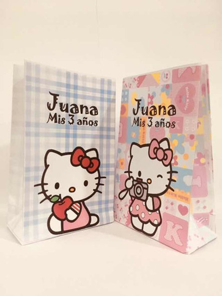 Bolsitas Golosineras Hello Kitty X 30 Personalizadas 0