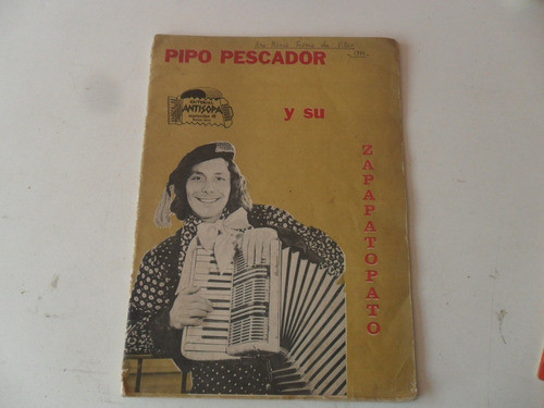 Pipo Pescador Partitura Antigua Zapatopato Musica Niños 0