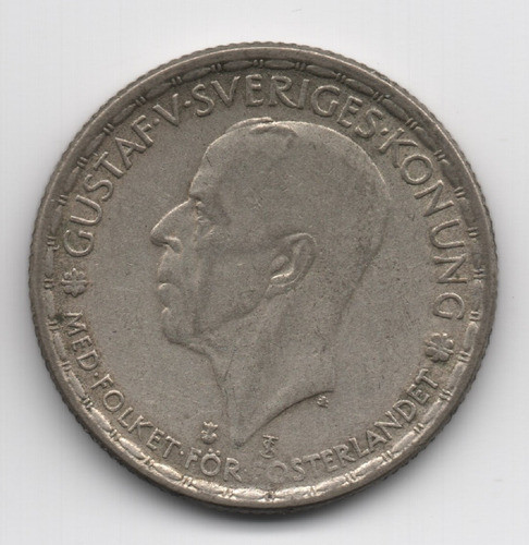 Suecia - 1 Corona 1946 Ts - Km 814 (ref 094) 0