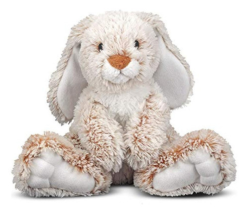 Melissa & Doug Burrow Bunny Rabbit Peluche (9 Pulgadas) 0