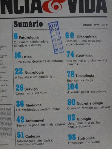 Revista Ciência E Vida - N° 2 - O Homem Precisa Colonizar As 1