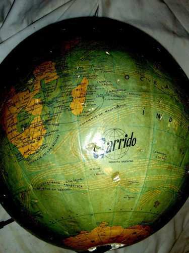 Antiguo Gran Globo Terraqueo Garrido- 1